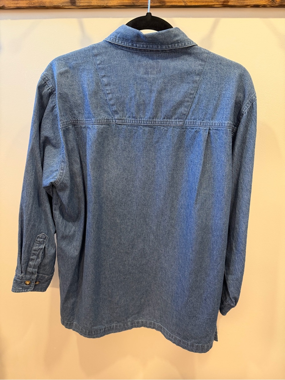 VINTAGE PAUL HARRIS DENIM Embroidered Fireworks Button-Up Shirt - Picture 4 of 5